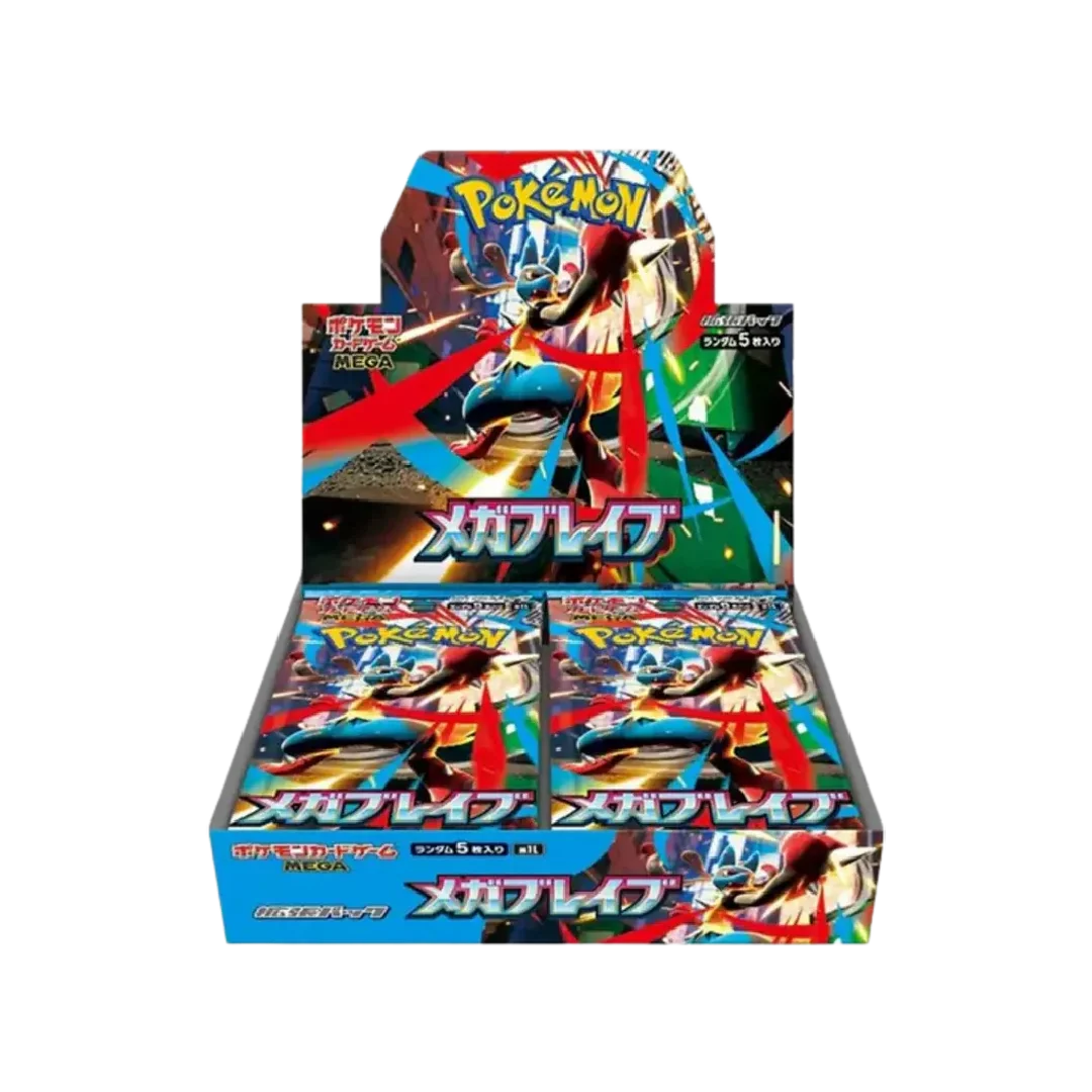 Cartas Pokémon - Japonés - Mega Brave - Booster Box