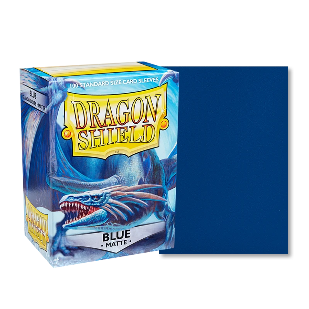 Dragon Shield - Sleeves Standard Size Matte (100) - BLUE
