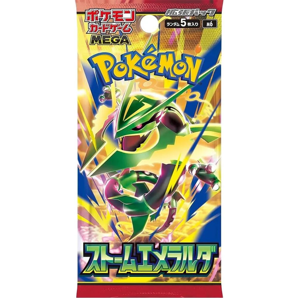 Cartas Pokémon - Japonés - Storm Emeralda - Booster Pack