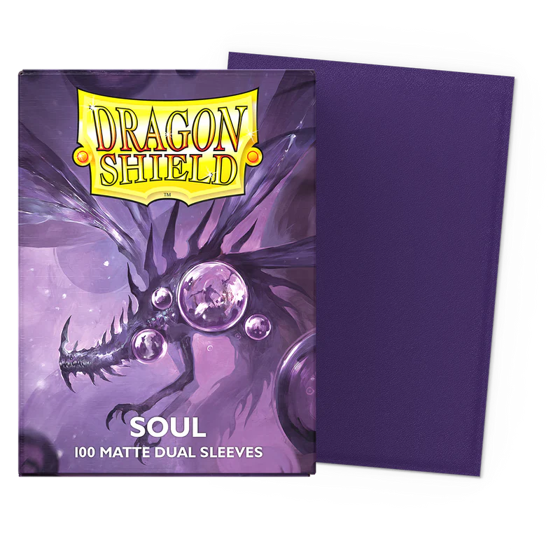 Dragon Shield - Sleeves Standard Size Dual Matte (100) - SOUL