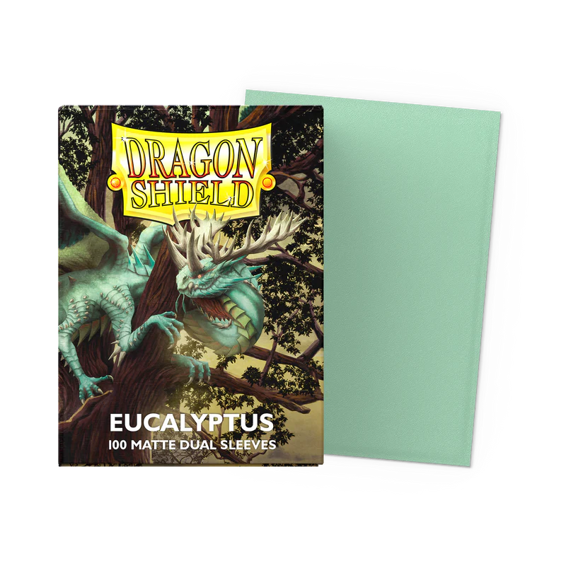Dragon Shield - Sleeves Standard Size Dual Matte (100) - EUCALYPTUSS