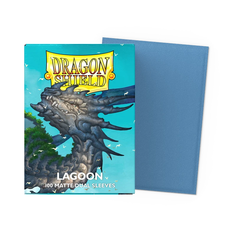 Dragon Shield - Sleeves Standard Size Dual Matte (100) - LAGOON