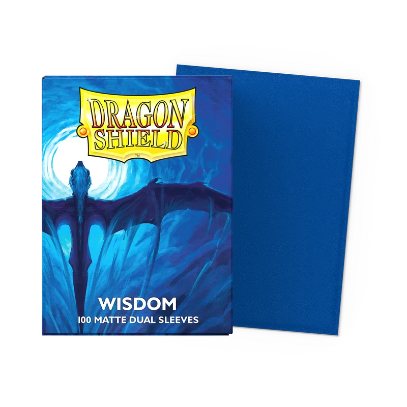 Dragon Shield - Sleeves Standard Size Dual Matte (100) - WISDOM