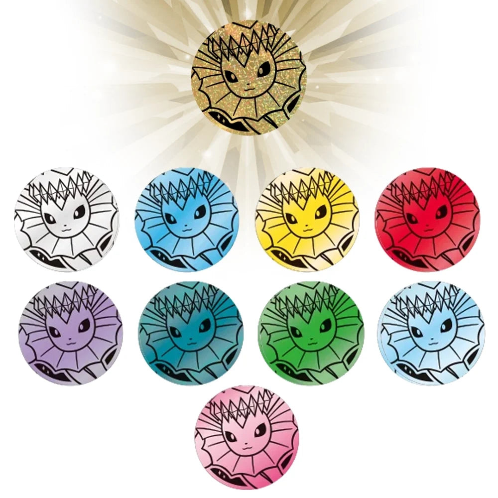 Cartas Pokémon - Chino Simplificado - Terastal Grand Gathering - Coin Set (Vaporeon)